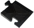 Уголок для резинового бордюра,черный,толщина 12 мм MB Barbell MB-MatB-Cor12  - магазин СпортДоставка. Спортивные товары интернет магазин в Москве 