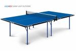 Теннисный стол всепогодный Sunny Light Outdoor blue облегченный вариант 6015 s-dostavka - магазин СпортДоставка. Спортивные товары интернет магазин в Москве 
