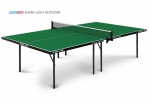 Теннисный стол всепогодный Start-Line Sunny Light Outdoor green облегченный вариант 6015-1 s-dostavka - магазин СпортДоставка. Спортивные товары интернет магазин в Москве 