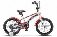 Детский велосипед Stels Arrow 16" V020 черный 2022 - магазин СпортДоставка. Спортивные товары интернет магазин в Москве 