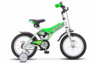 Детский велосипед Stels Jet 14" Z010 зеленый  2022 - магазин СпортДоставка. Спортивные товары интернет магазин в Москве 