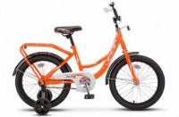 Детский велосипед Stels Flyte 18" Z011 Оранжевый 2022 - магазин СпортДоставка. Спортивные товары интернет магазин в Москве 