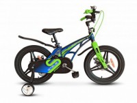Детский велосипед Stels Galaxy Pro 14" V010 2022 зеленый - магазин СпортДоставка. Спортивные товары интернет магазин в Москве 