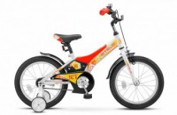 Детский велосипед Stels Jet 16" Z010 белый 2022 - магазин СпортДоставка. Спортивные товары интернет магазин в Москве 