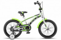 Детский велосипед Stels Arrow 16" V020 зеленый 2022 - магазин СпортДоставка. Спортивные товары интернет магазин в Москве 