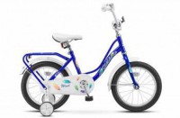 Детский велосипед Stels Wind 16" Z020 синий 2022 - магазин СпортДоставка. Спортивные товары интернет магазин в Москве 