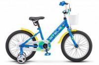 Детский велосипед Stels Captain 16" V010 синий 2022 - магазин СпортДоставка. Спортивные товары интернет магазин в Москве 